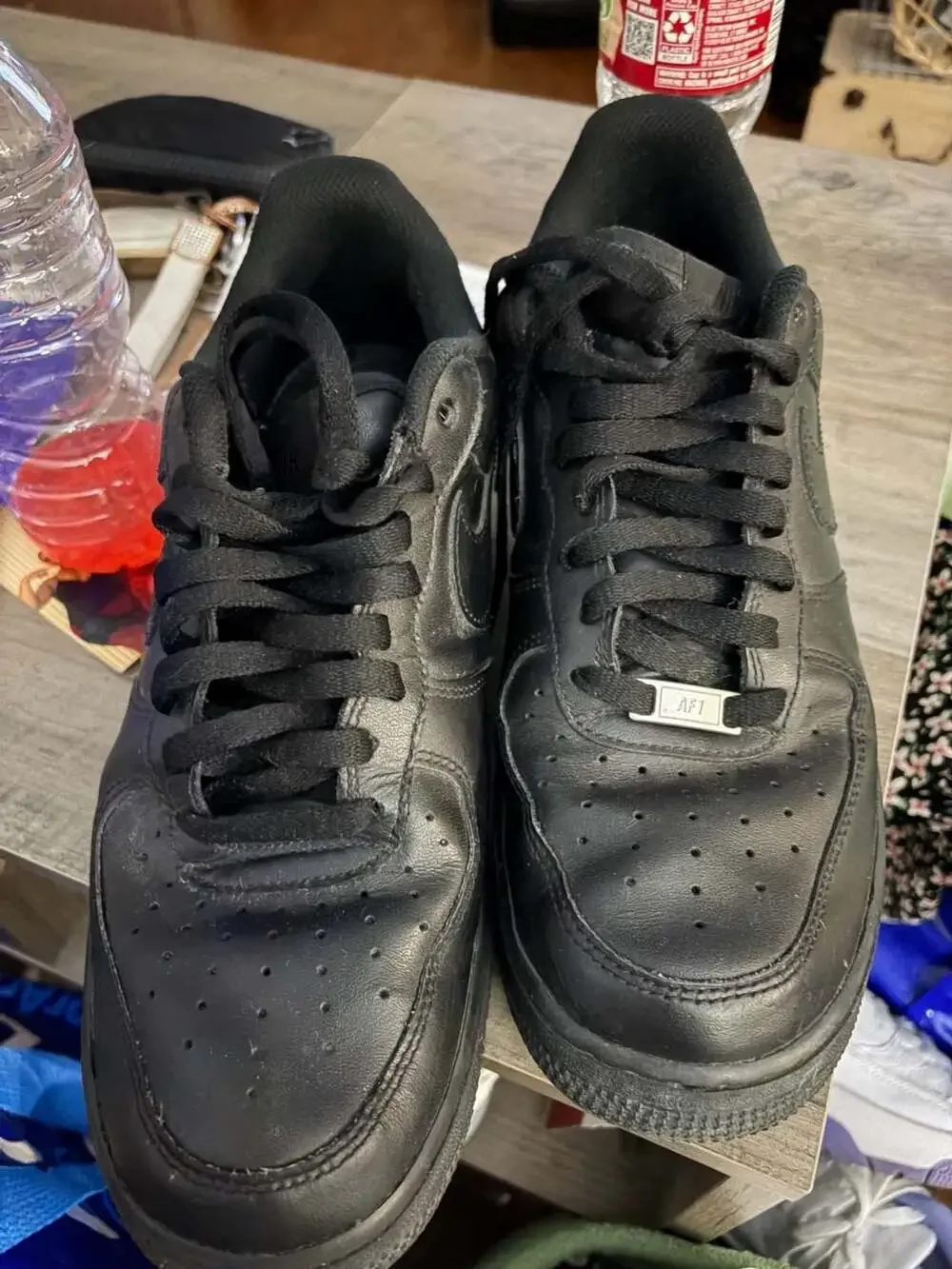 Nike Air Force 1 '07 Low Triple Black Men's Sneakers (CW2288-001)